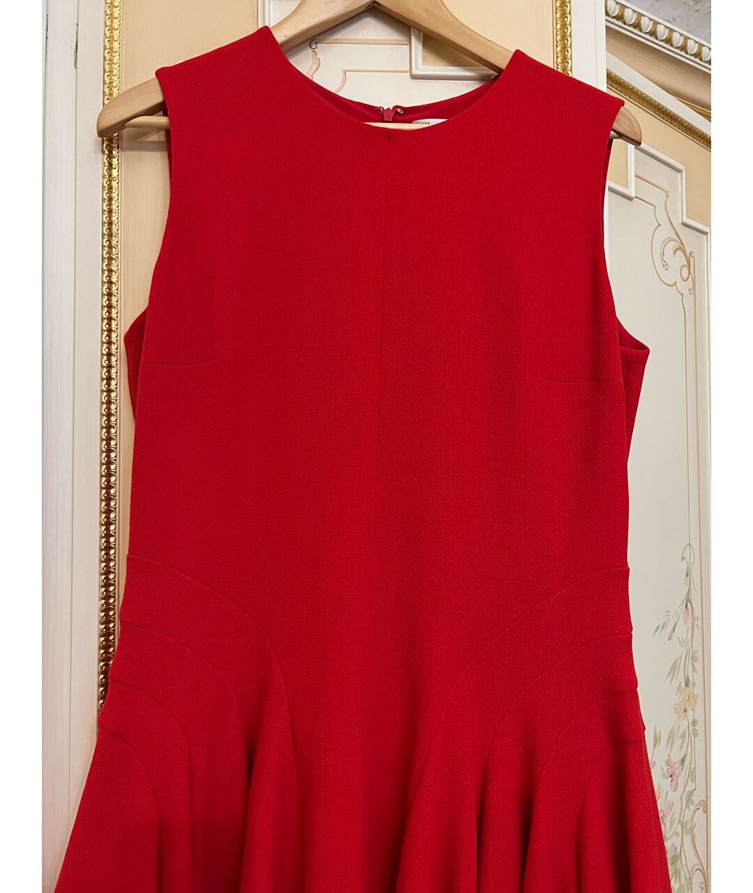 CHRISTIAN DIOR PRE-OWNED Красное коктейльное платье, фото 4