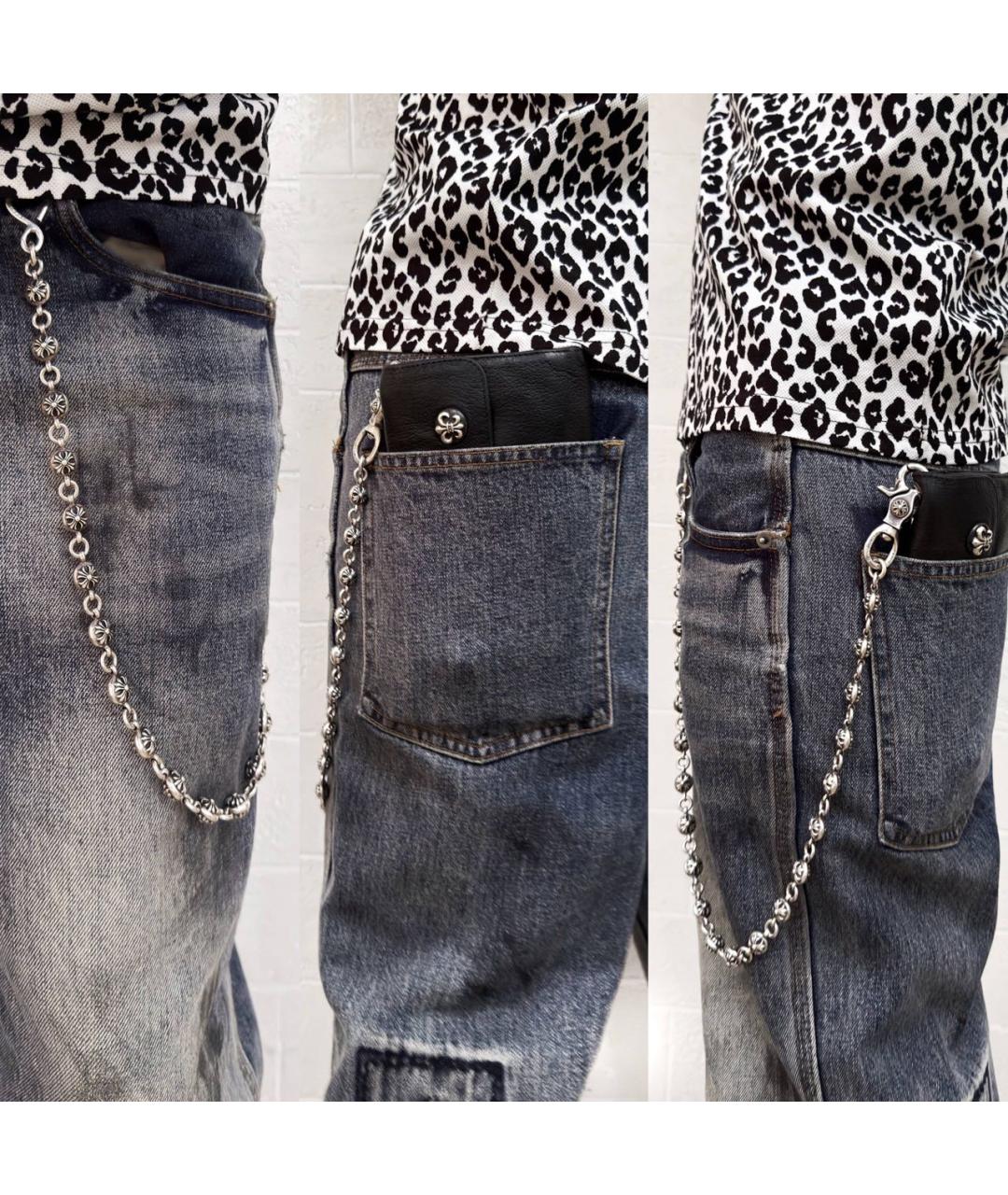 CHROME HEARTS Серебряный брелок, фото 4