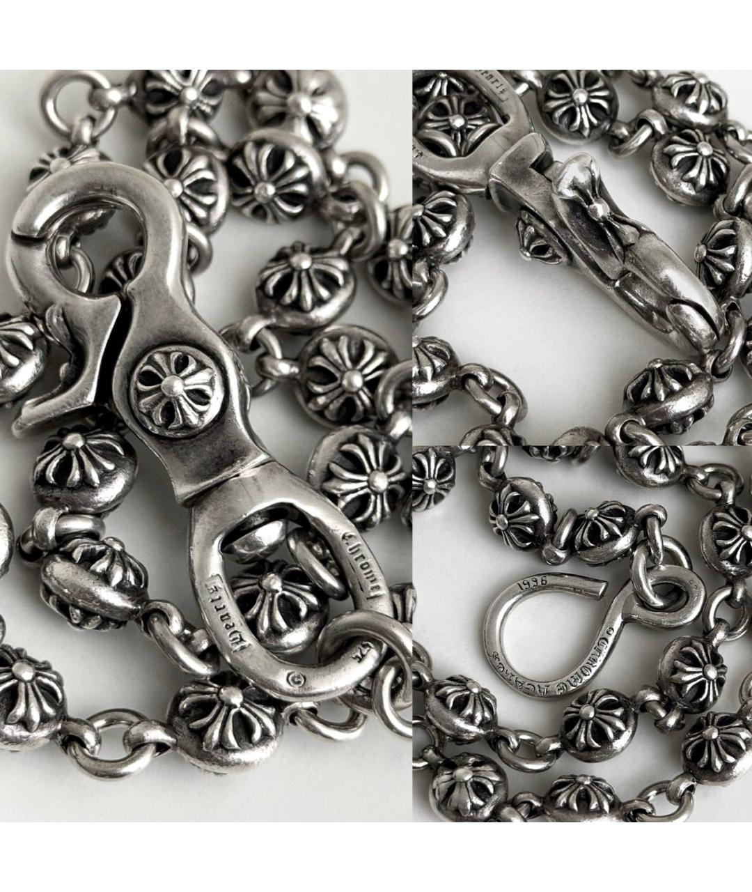 CHROME HEARTS Серебряный брелок, фото 3