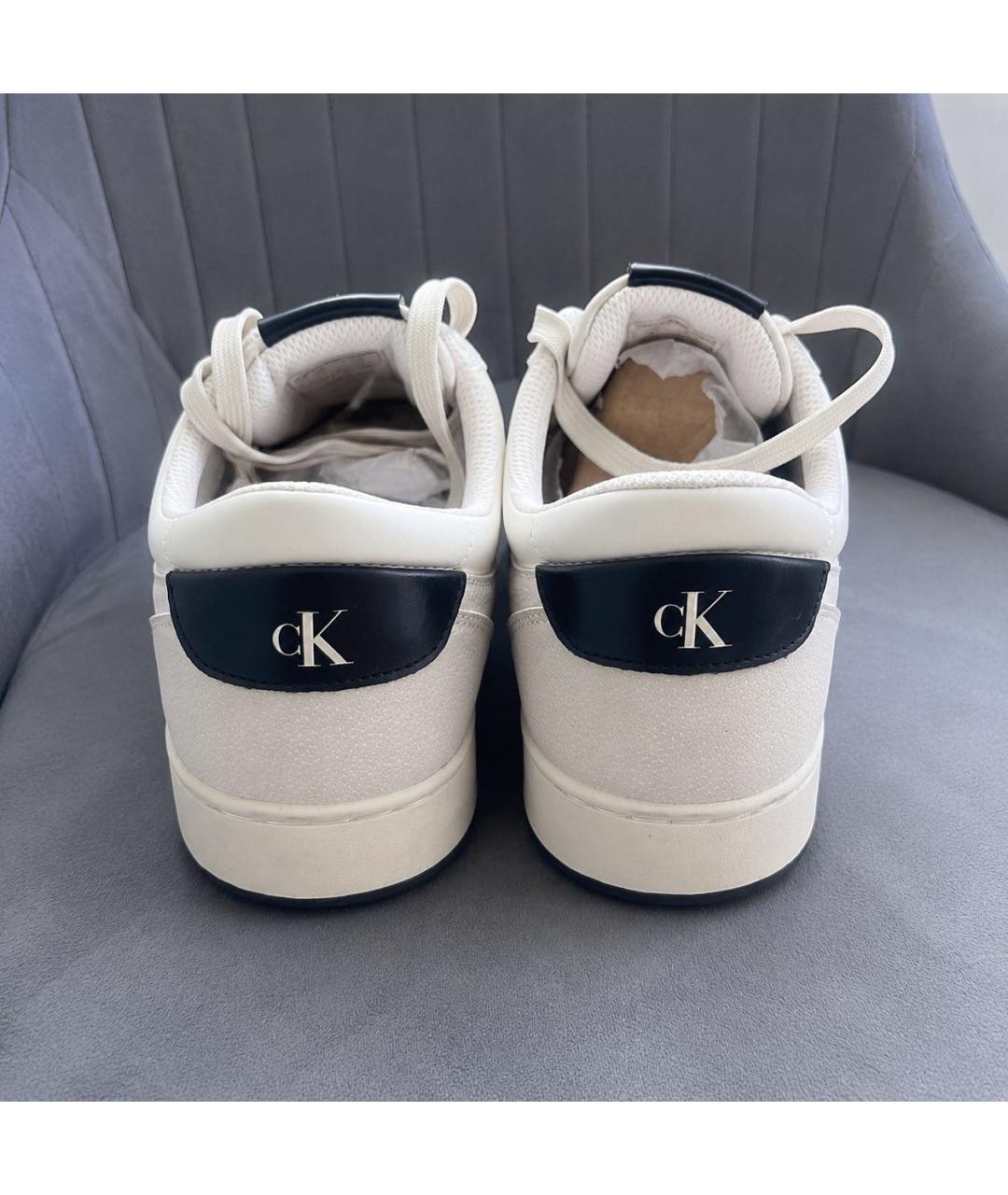 CALVIN KLEIN Низкие кроссовки / кеды из искусственной кожи, фото 3
