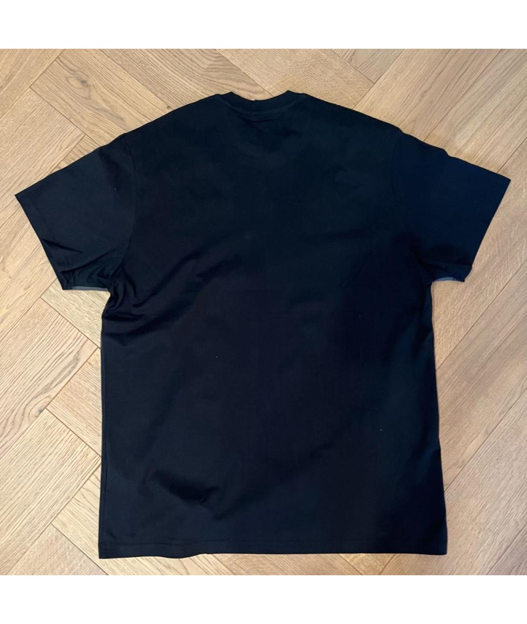 GIVENCHY Черная хлопковая футболка, фото 2