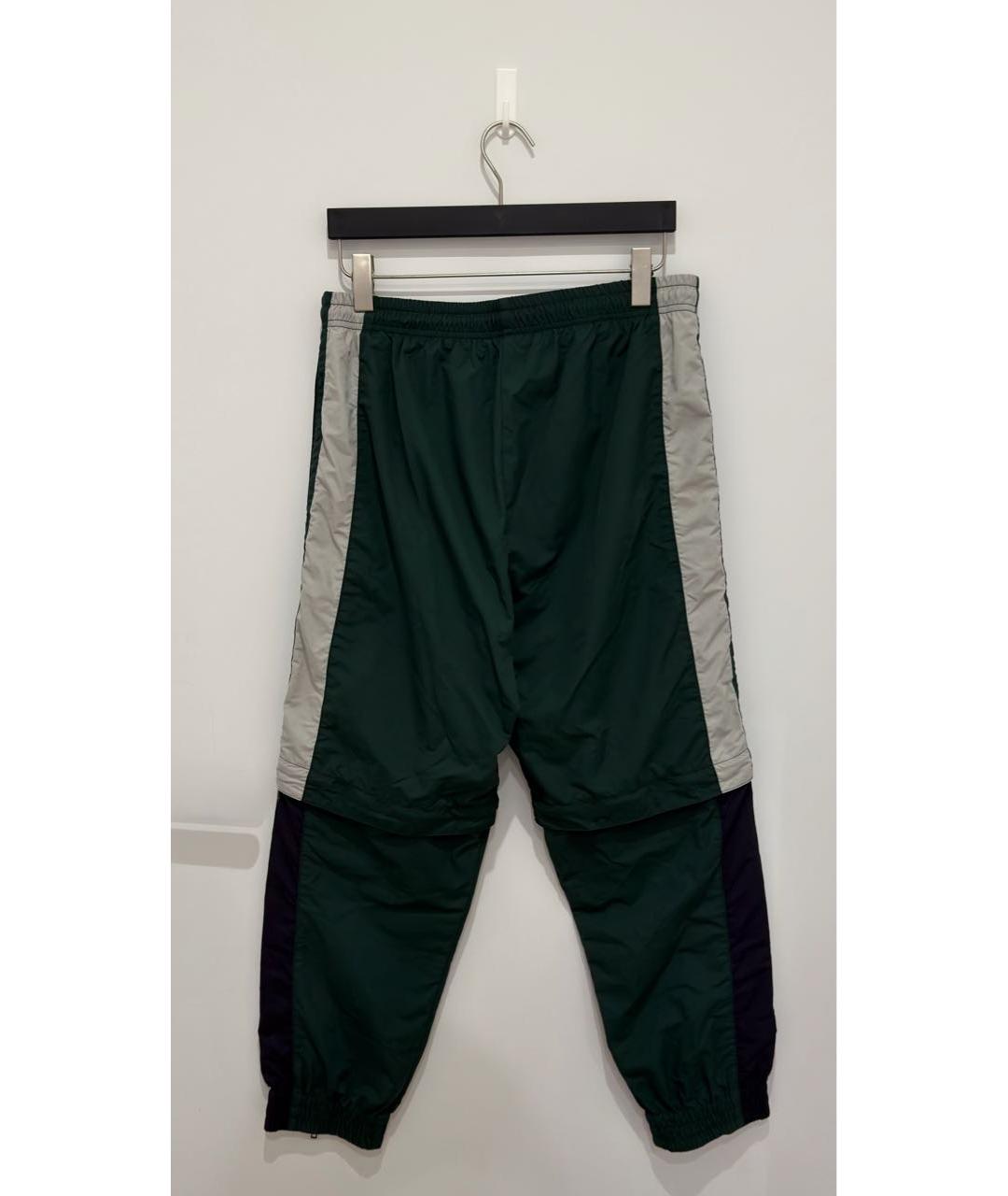 VETEMENTS Зеленые полиэстеровые спортивные брюки и шорты, фото 4