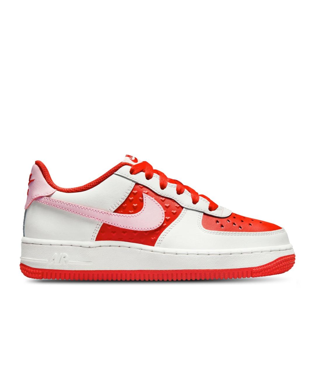 NIKE Красные кожаные кроссовки, фото 1
