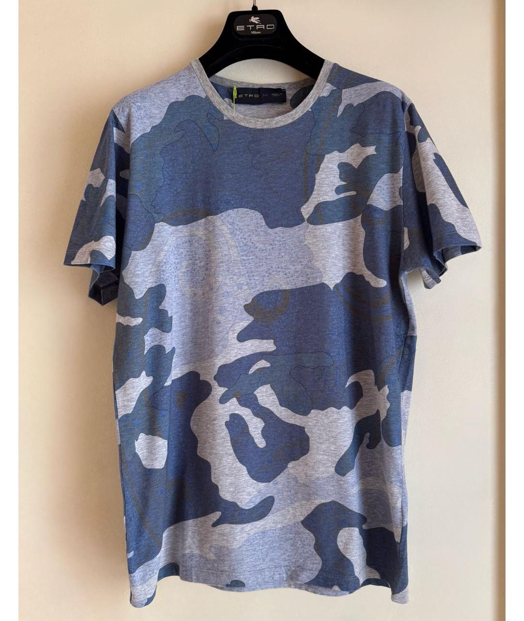 ETRO Мульти хлопковая футболка, фото 3