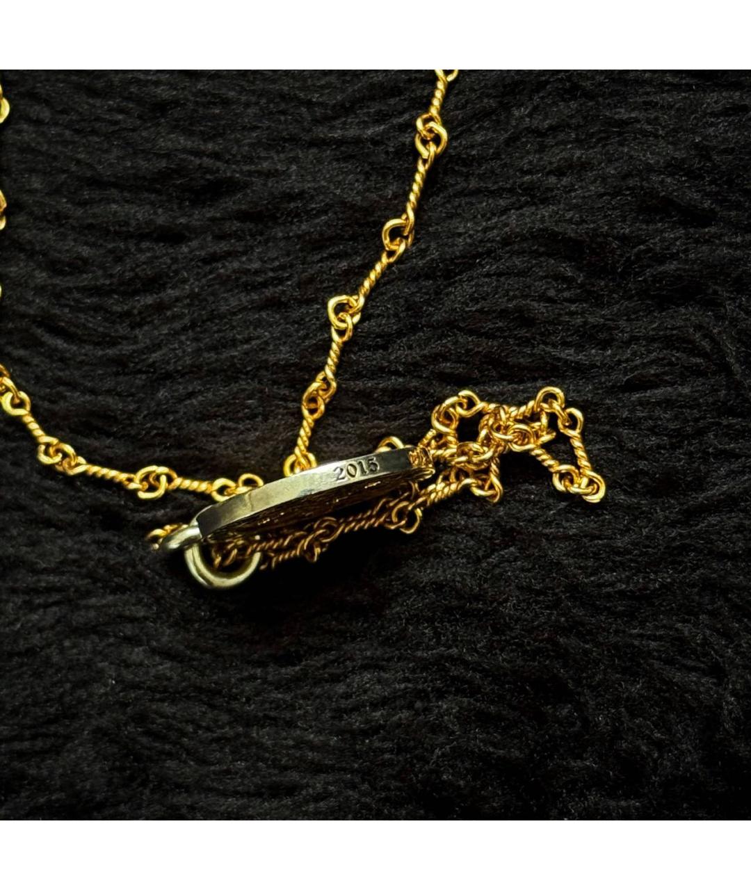 CHROME HEARTS Серебряная цепочка/подвеска из желтого золота, фото 3