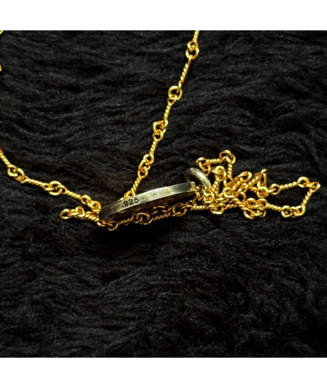 CHROME HEARTS Серебряная цепочка/подвеска из желтого золота, фото 4