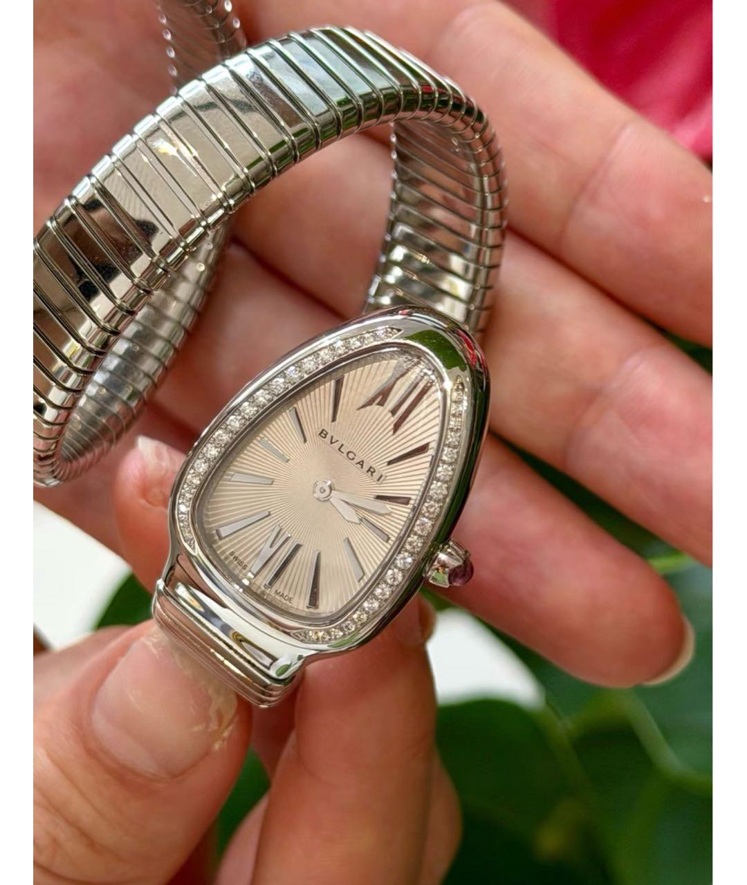 BVLGARI Серебряные часы, фото 7