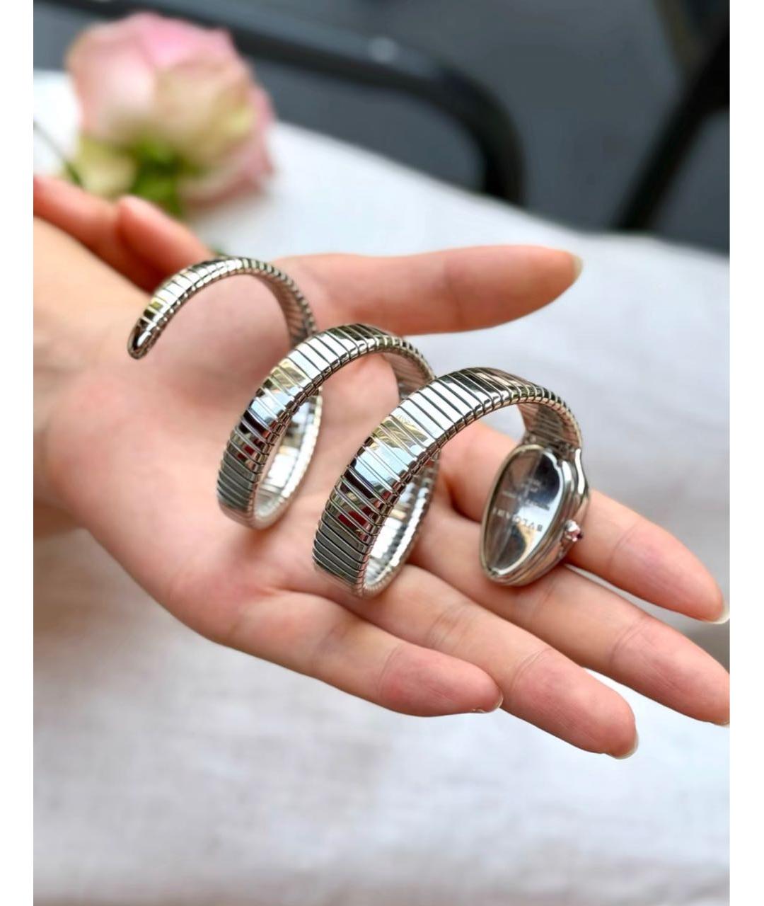BVLGARI Серебряные часы, фото 5