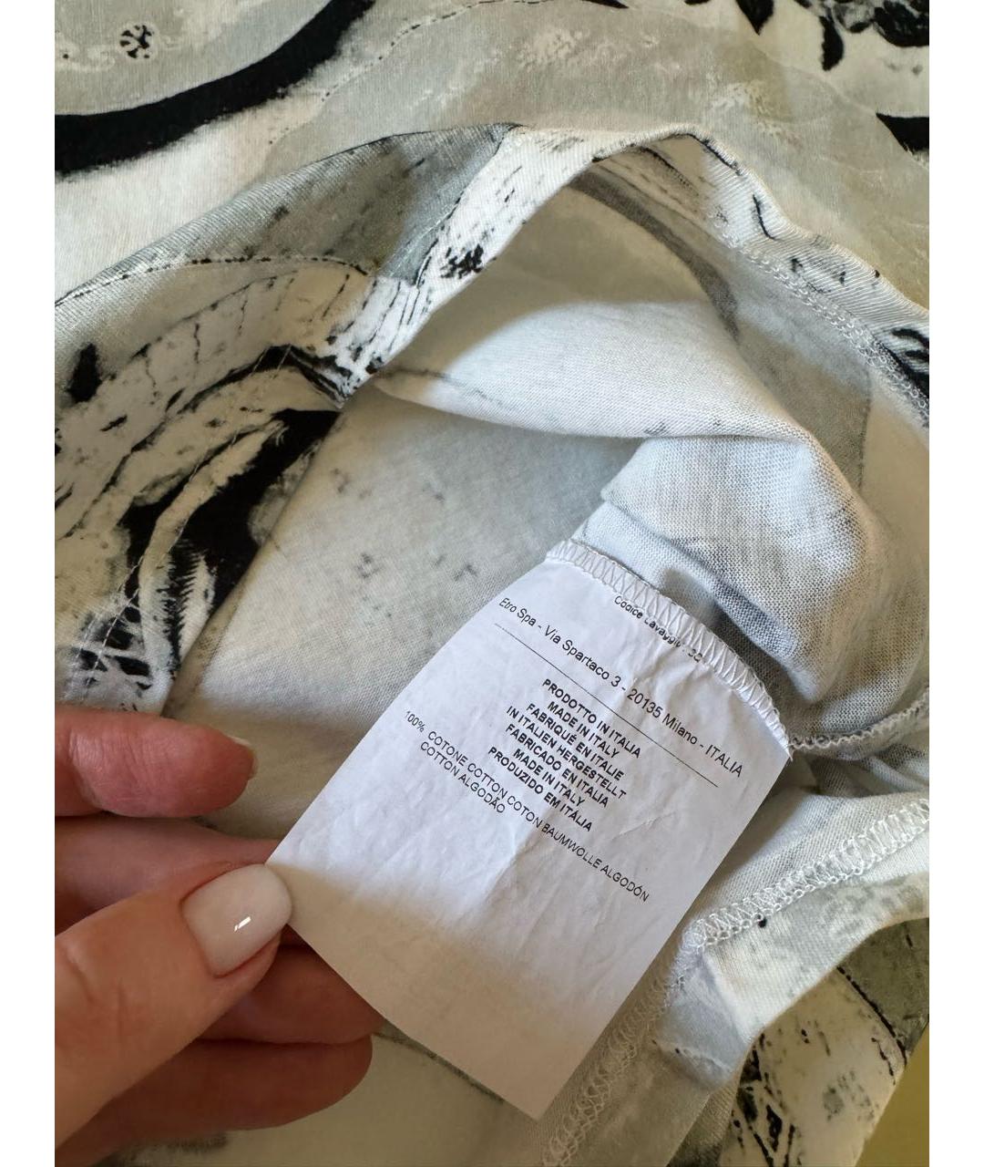 ETRO Хлопковая футболка, фото 7