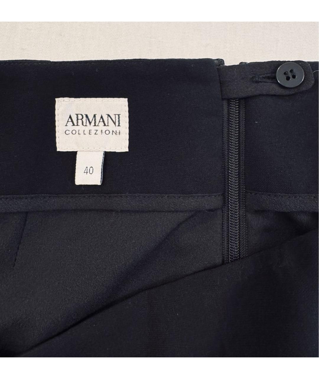 ARMANI COLLEZIONI Черная юбка миди, фото 3