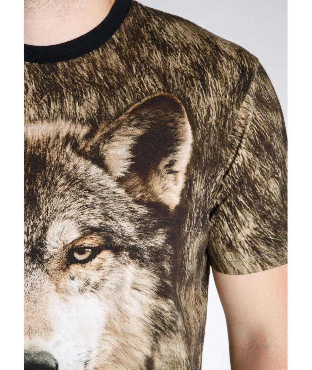 ETRO Коричневая хлопковая футболка, фото 4