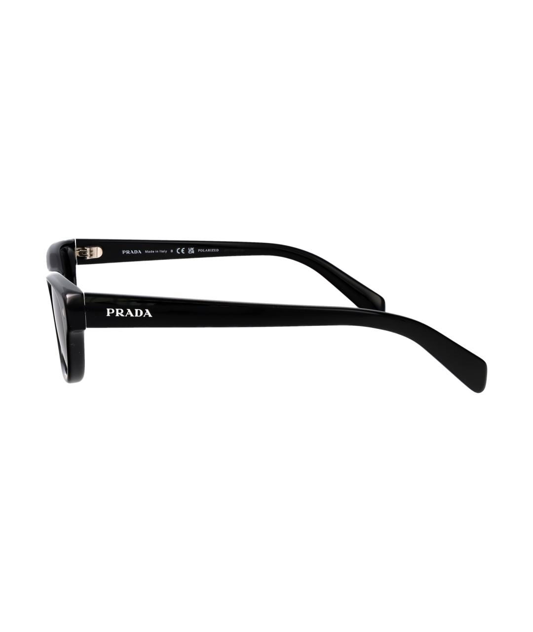 PRADA Черные солнцезащитные очки, фото 3