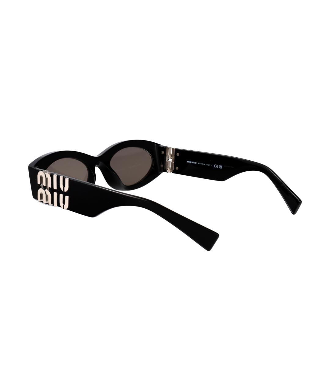 MIU MIU Черные солнцезащитные очки, фото 4