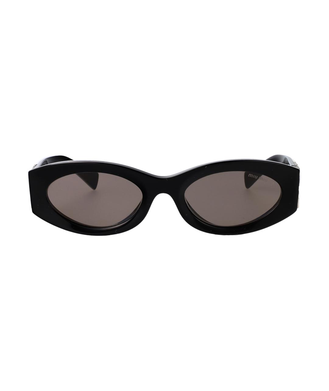 MIU MIU Черные солнцезащитные очки, фото 2