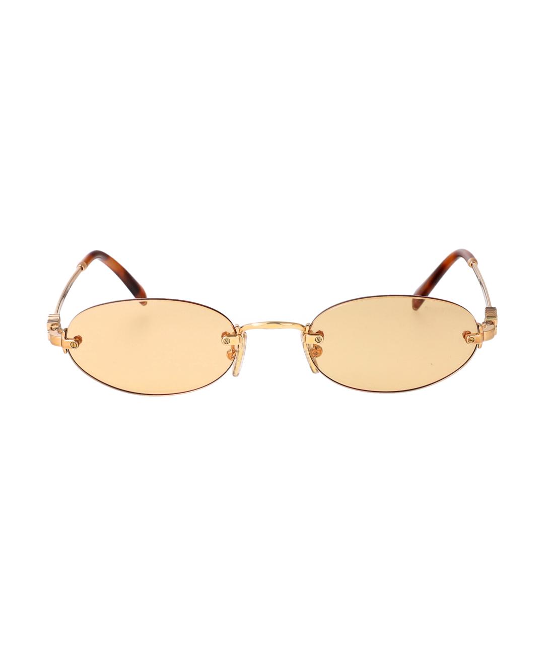 MIU MIU Металлические солнцезащитные очки, фото 2