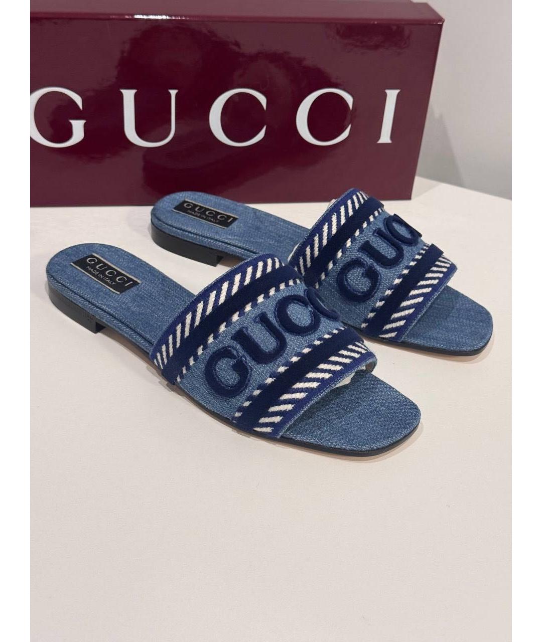 GUCCI Шлепанцы, фото 5