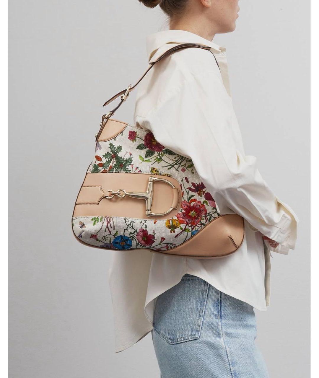 GUCCI Белая сумка через плечо, фото 2