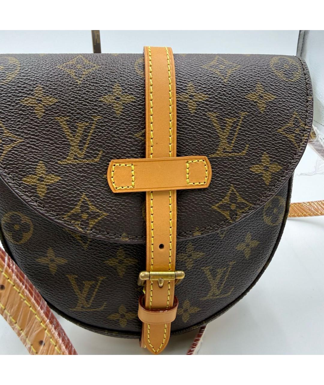 LOUIS VUITTON Кожаная сумка через плечо, фото 6