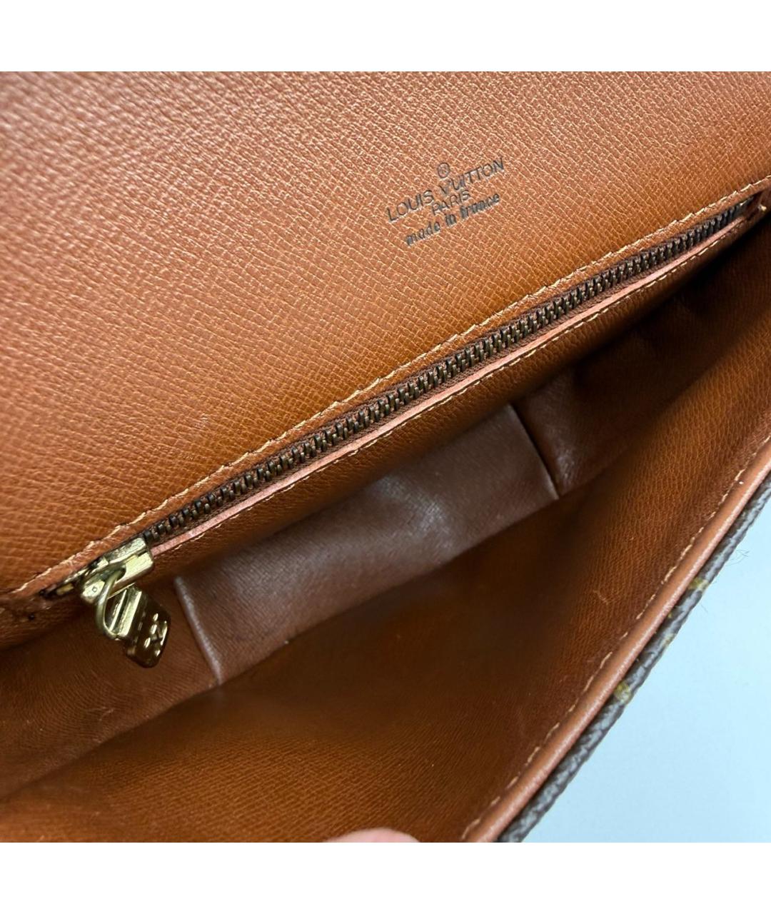 LOUIS VUITTON Кожаная сумка через плечо, фото 7