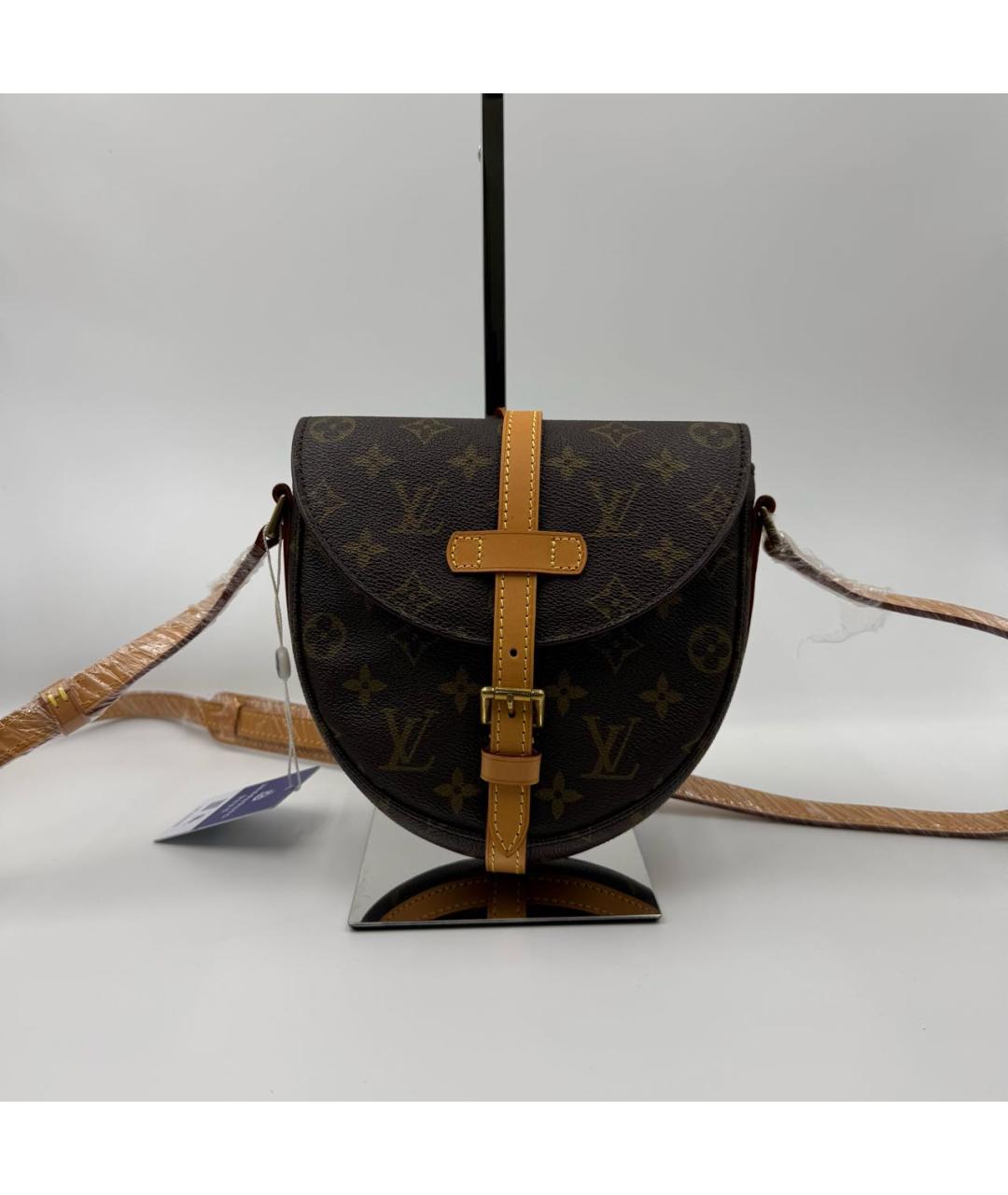 LOUIS VUITTON Кожаная сумка через плечо, фото 9