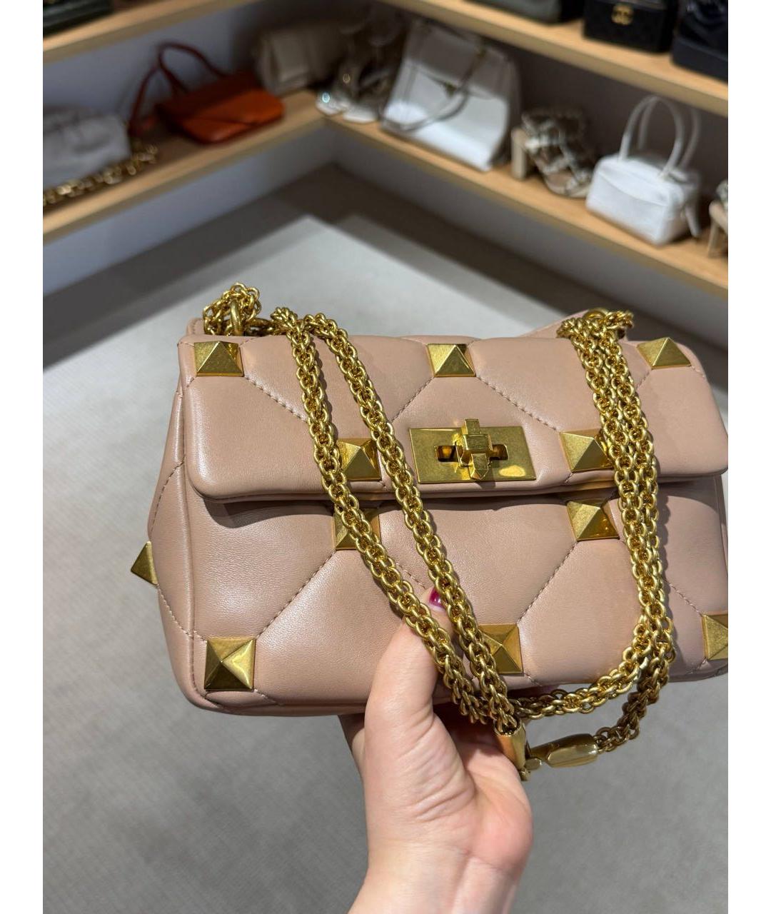 VALENTINO Кожаная сумка через плечо, фото 3