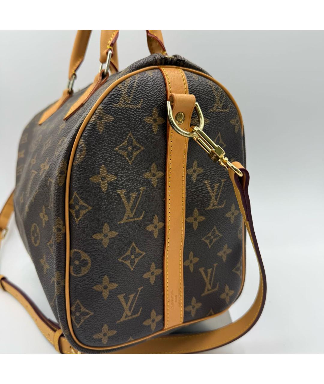 LOUIS VUITTON Кожаная сумка с короткими ручками, фото 2
