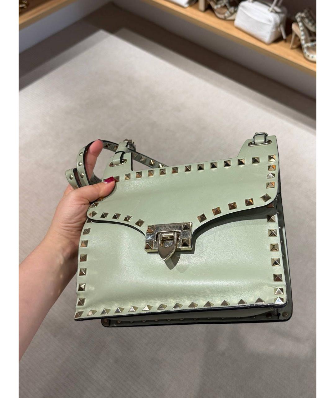 VALENTINO Кожаная сумка через плечо, фото 3
