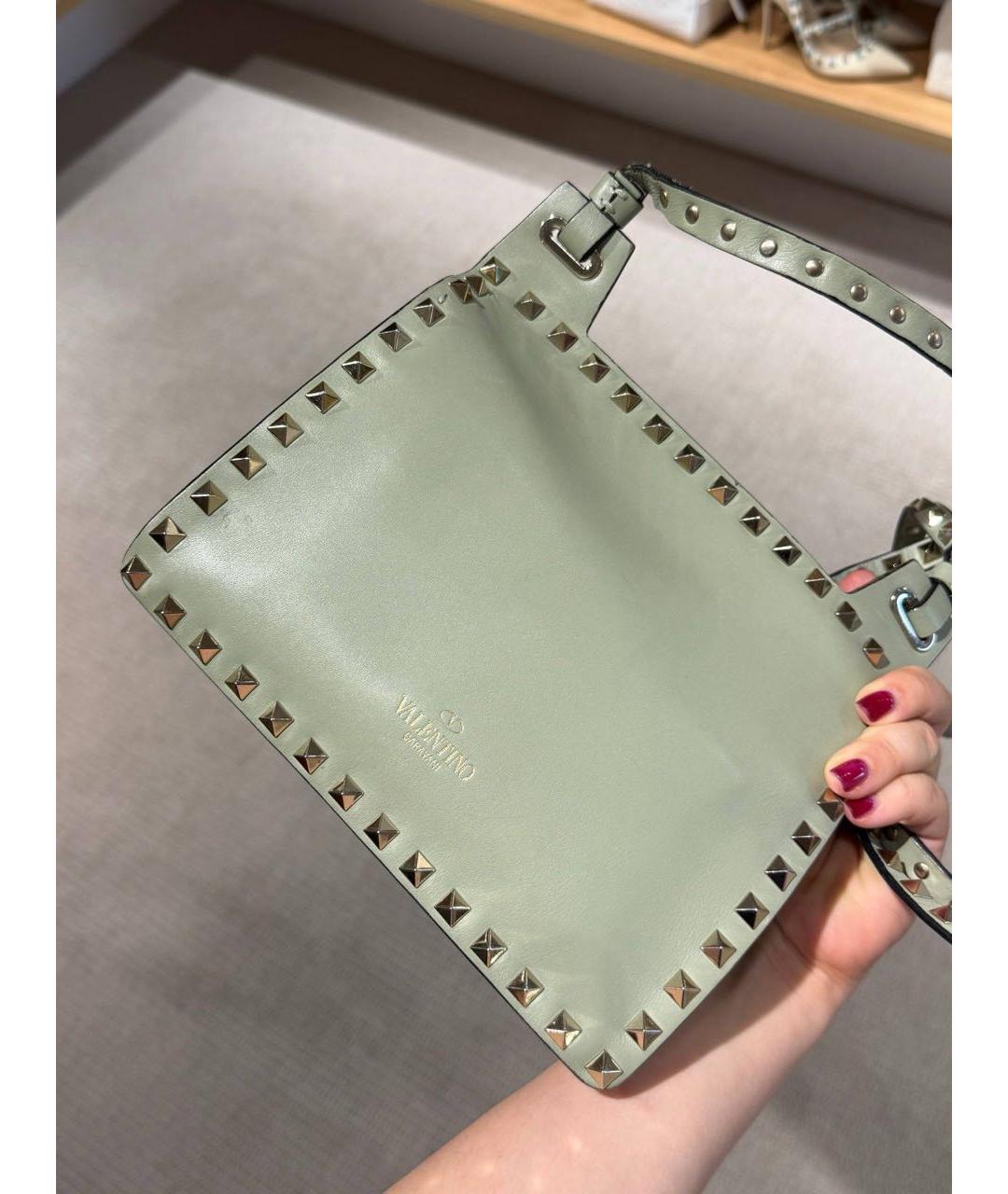 VALENTINO Кожаная сумка через плечо, фото 4