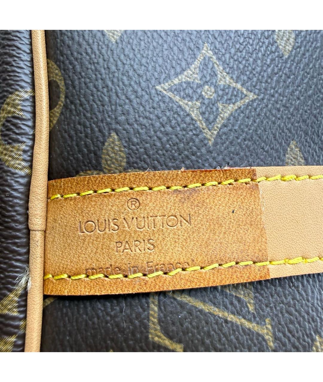 LOUIS VUITTON Кожаная дорожная/спортивная сумка, фото 7