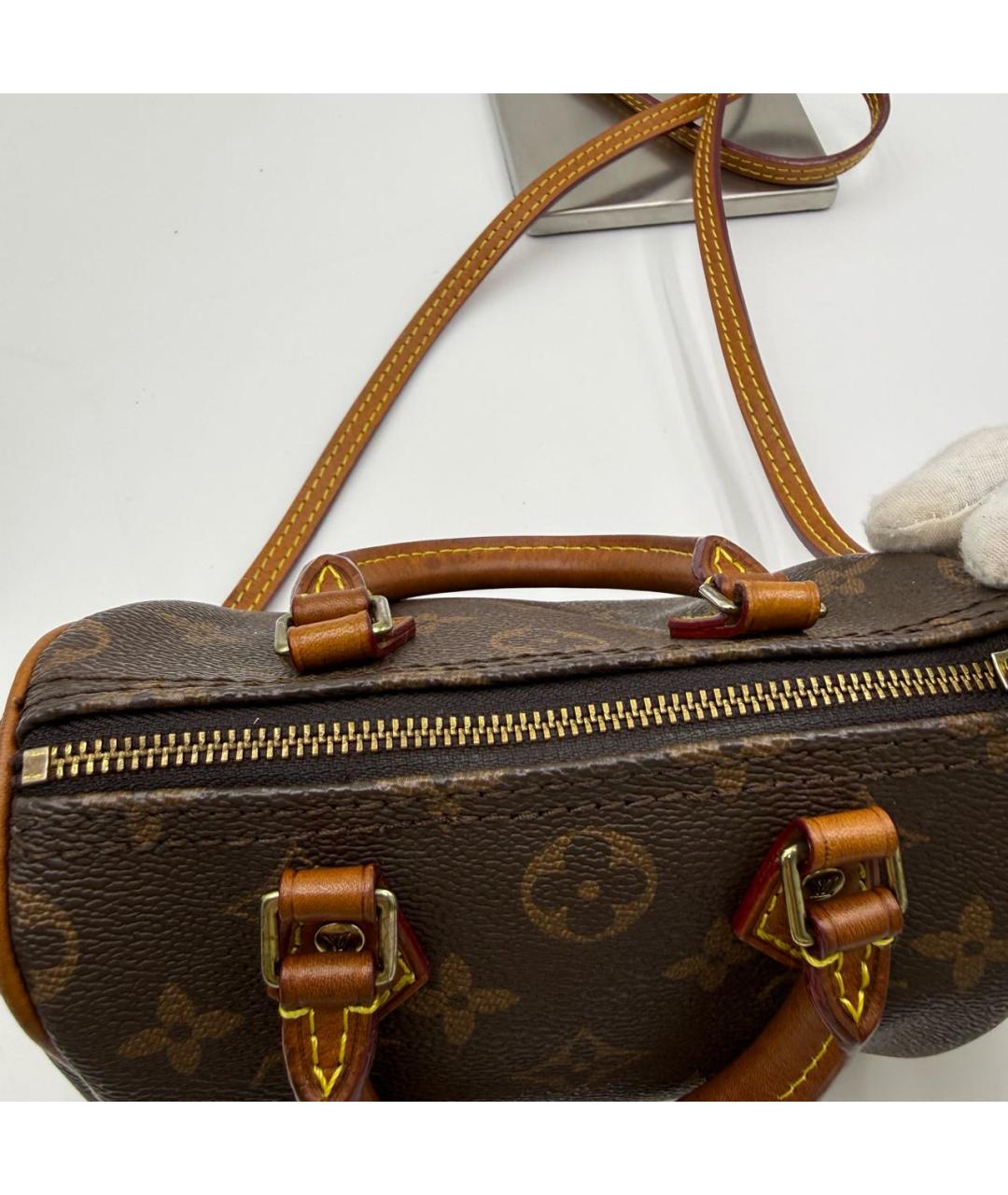LOUIS VUITTON Кожаная сумка через плечо, фото 6