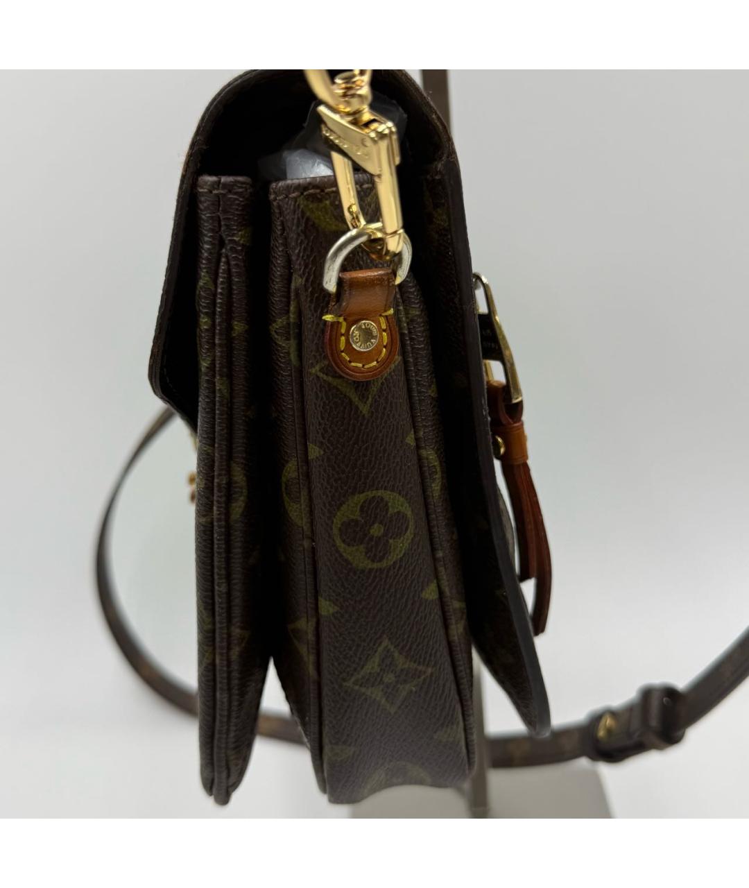 LOUIS VUITTON Кожаная сумка через плечо, фото 4