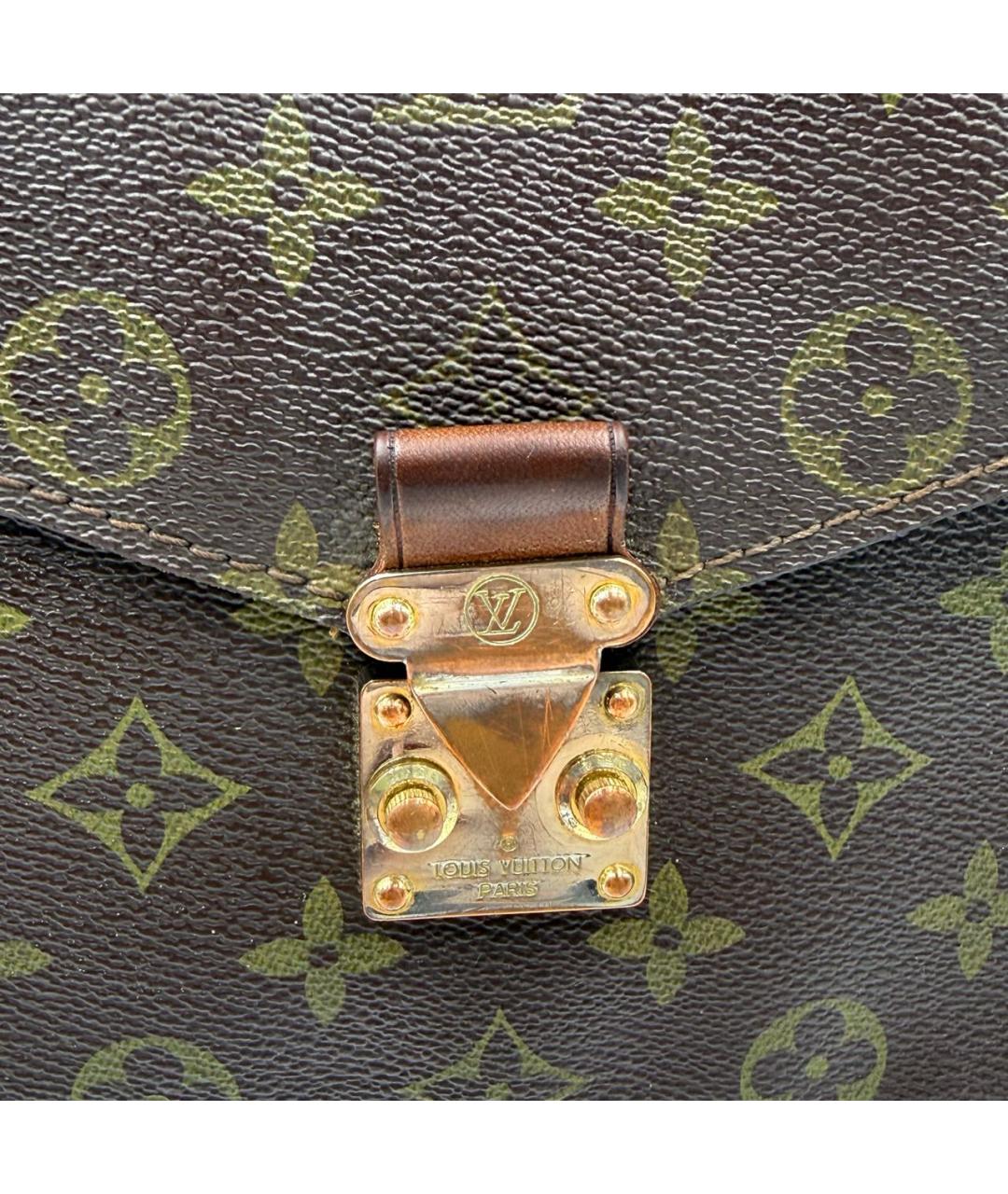 LOUIS VUITTON Кожаная сумка через плечо, фото 2