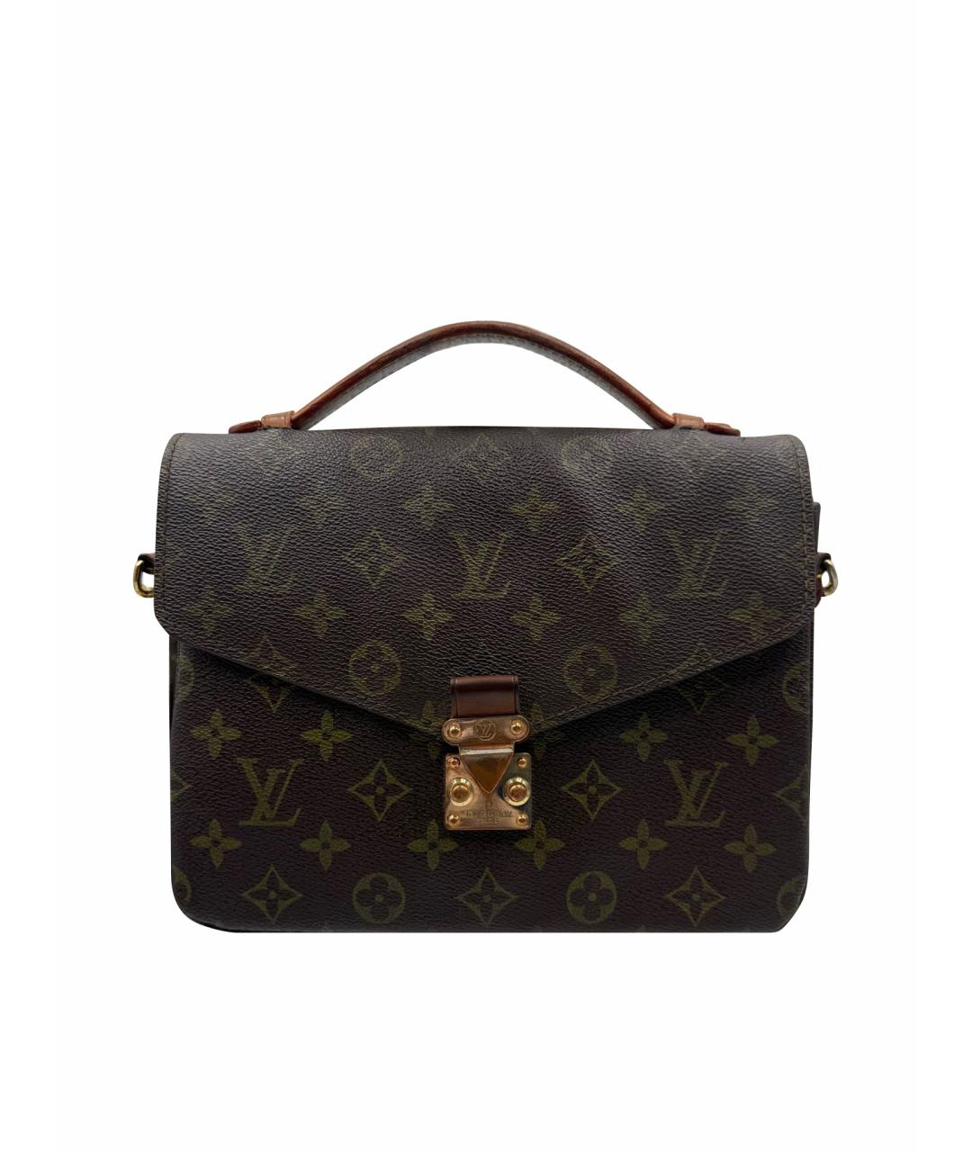 LOUIS VUITTON Кожаная сумка через плечо, фото 1