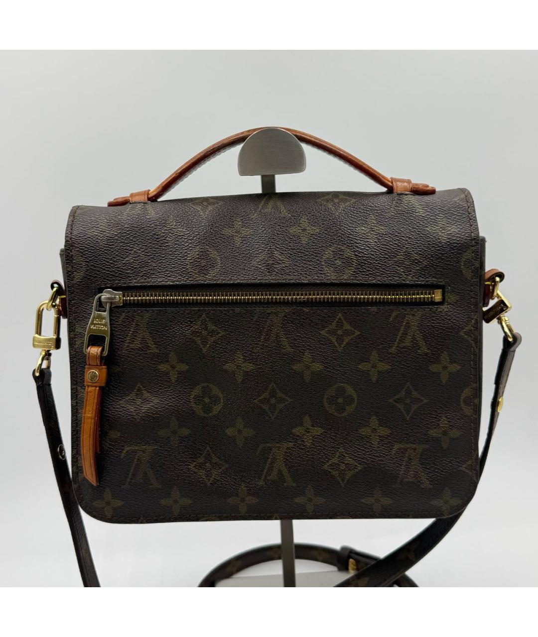 LOUIS VUITTON Кожаная сумка через плечо, фото 6