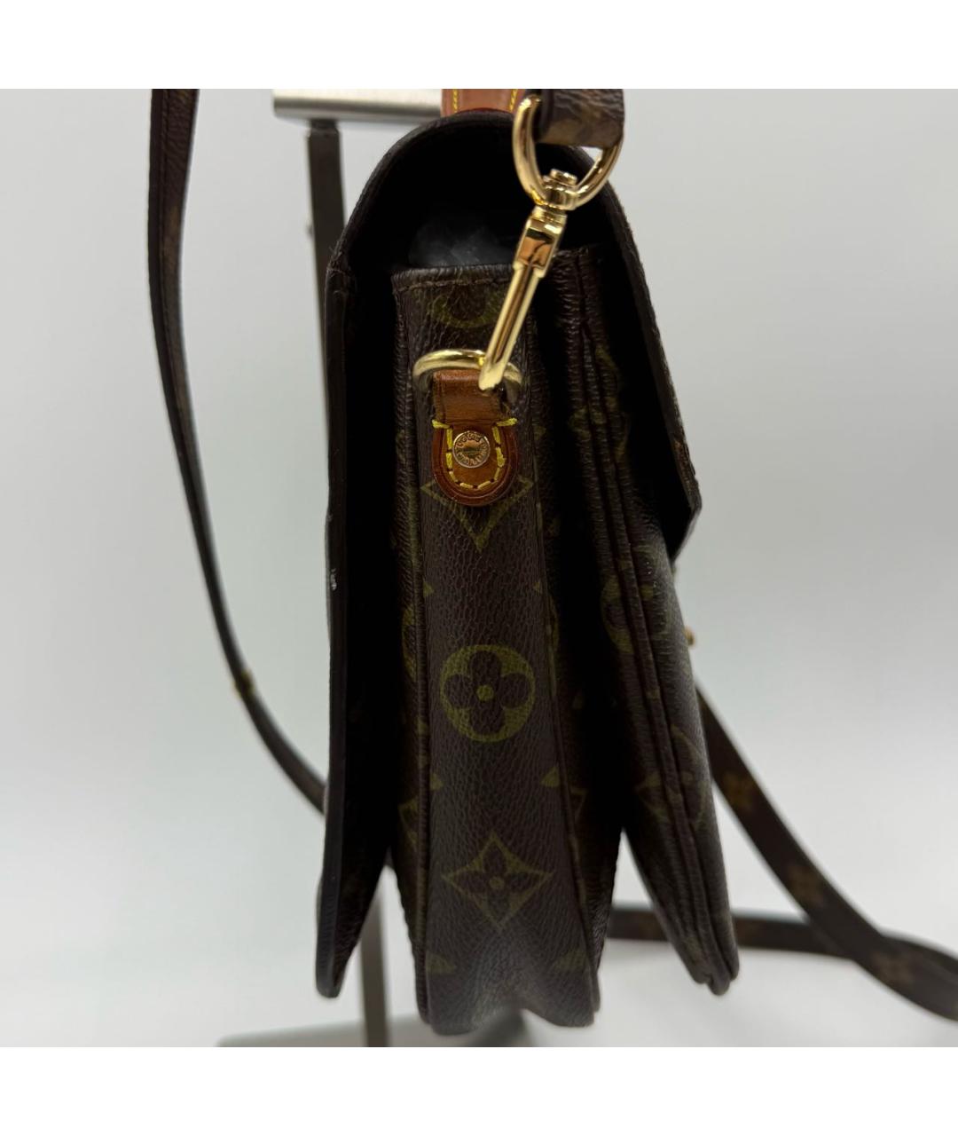 LOUIS VUITTON Кожаная сумка через плечо, фото 5