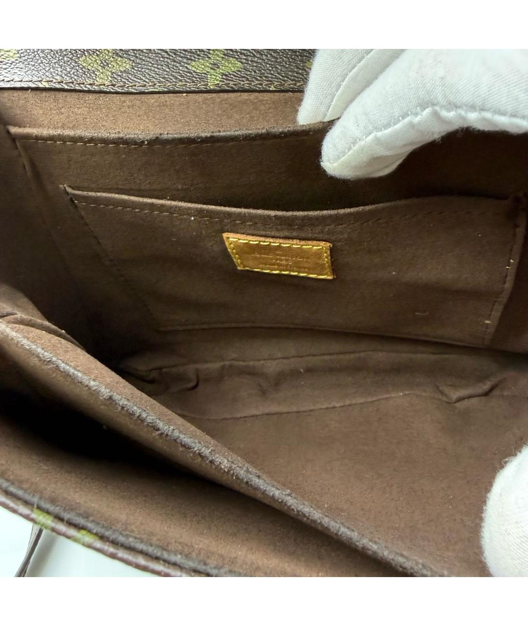 LOUIS VUITTON Кожаная сумка через плечо, фото 8