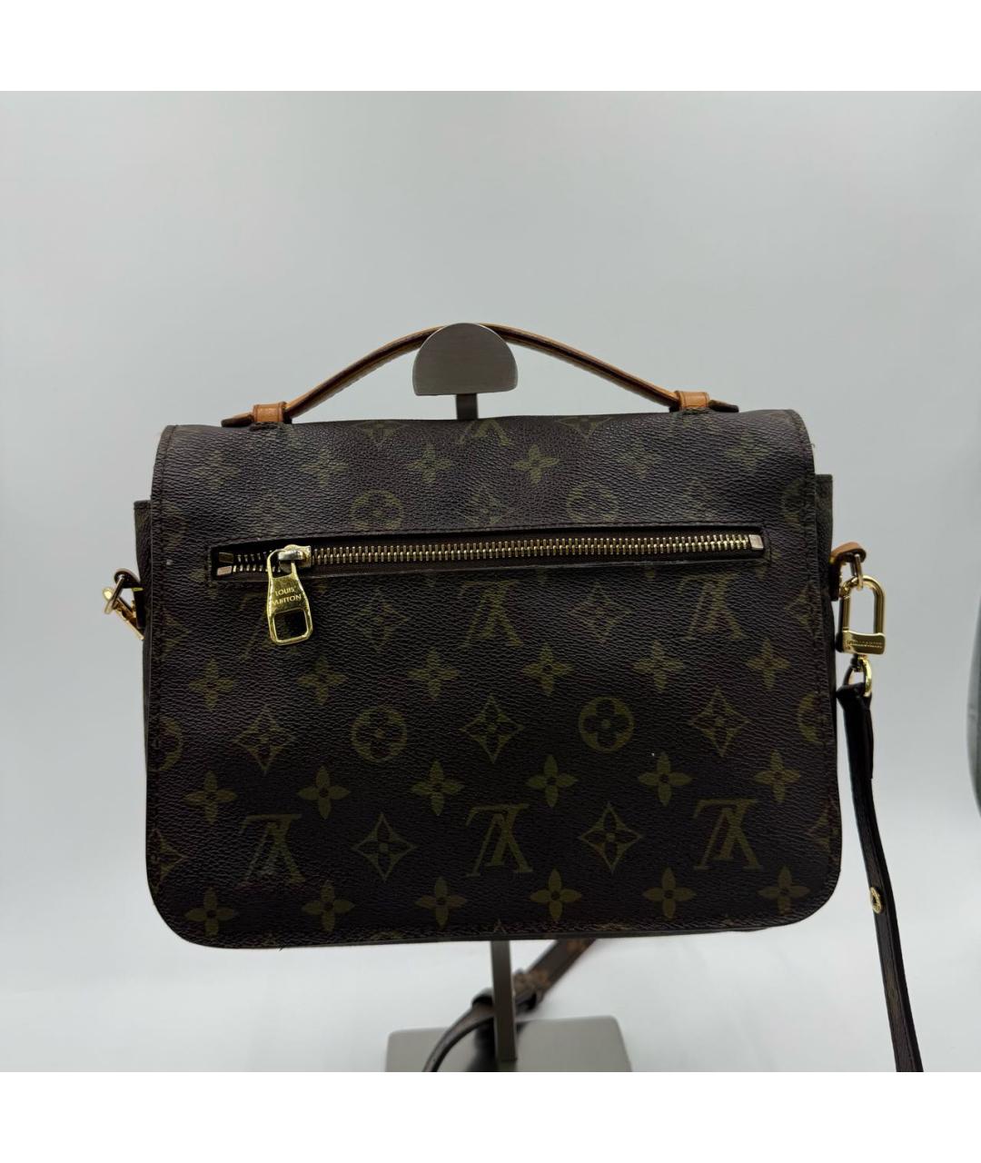 LOUIS VUITTON Кожаная сумка через плечо, фото 4
