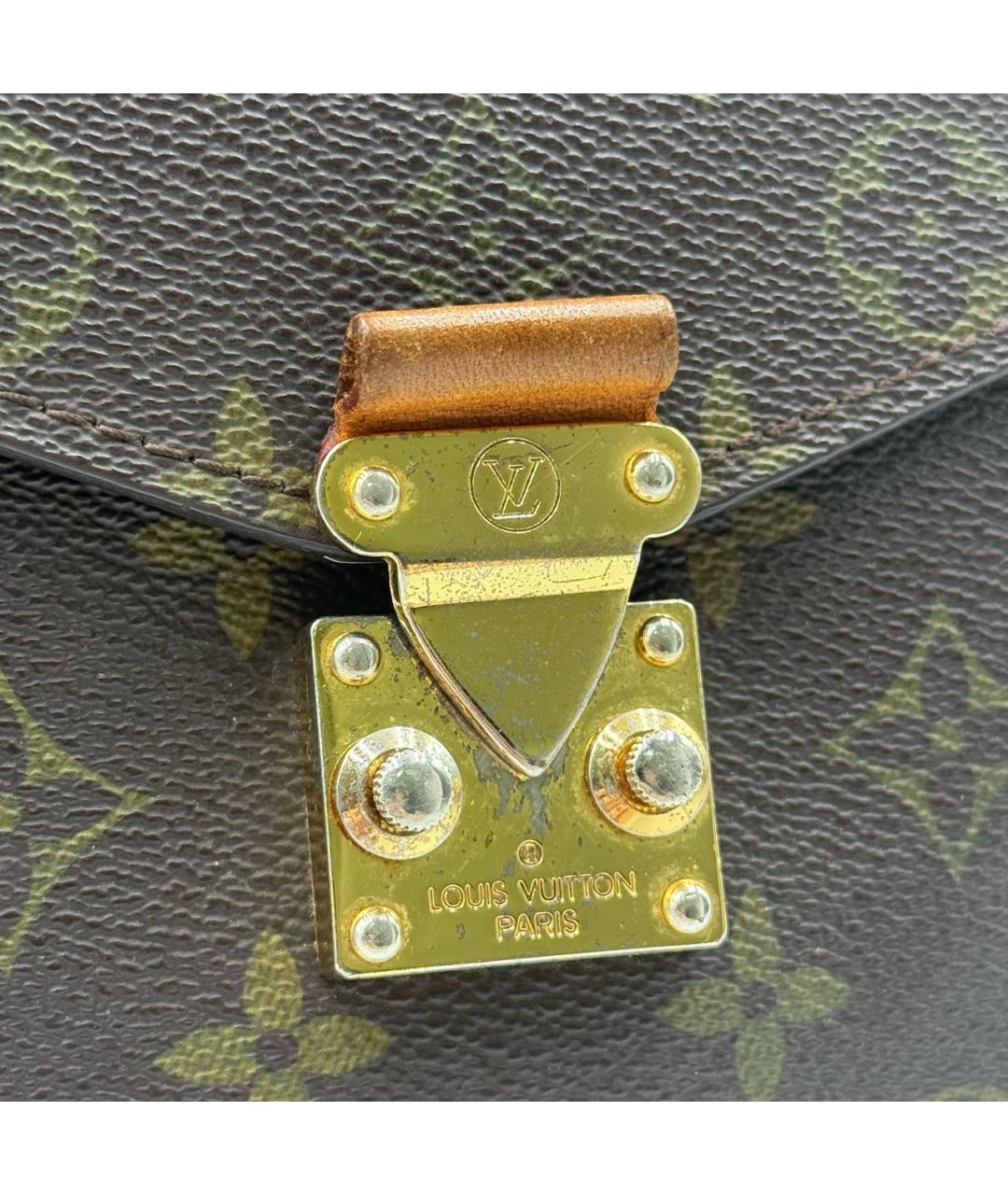 LOUIS VUITTON Кожаная сумка через плечо, фото 2