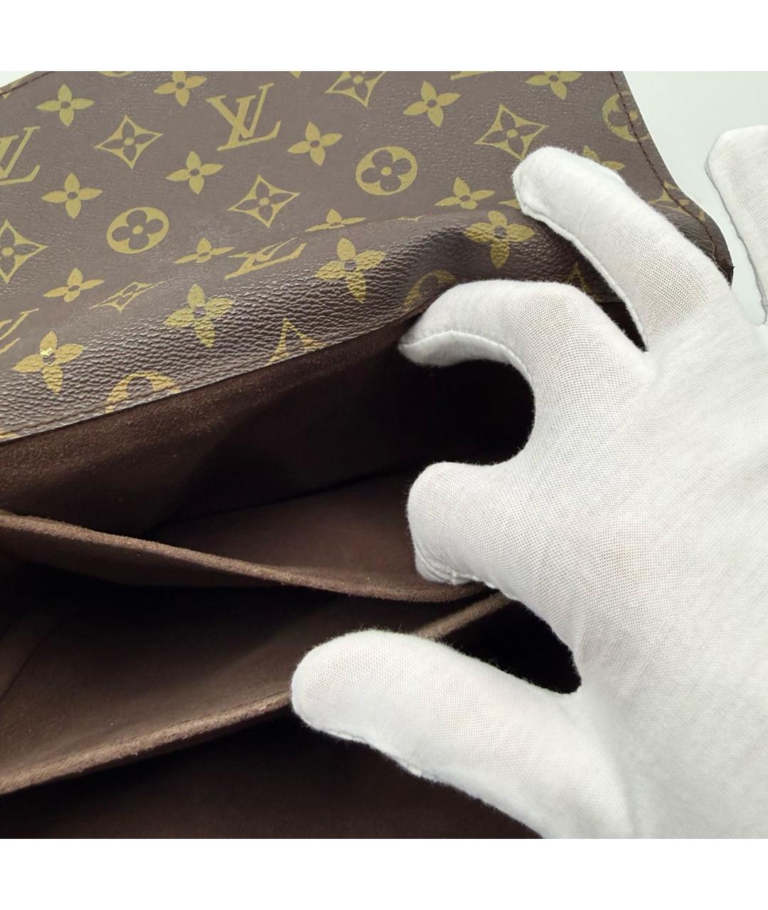 LOUIS VUITTON Кожаная сумка через плечо, фото 8