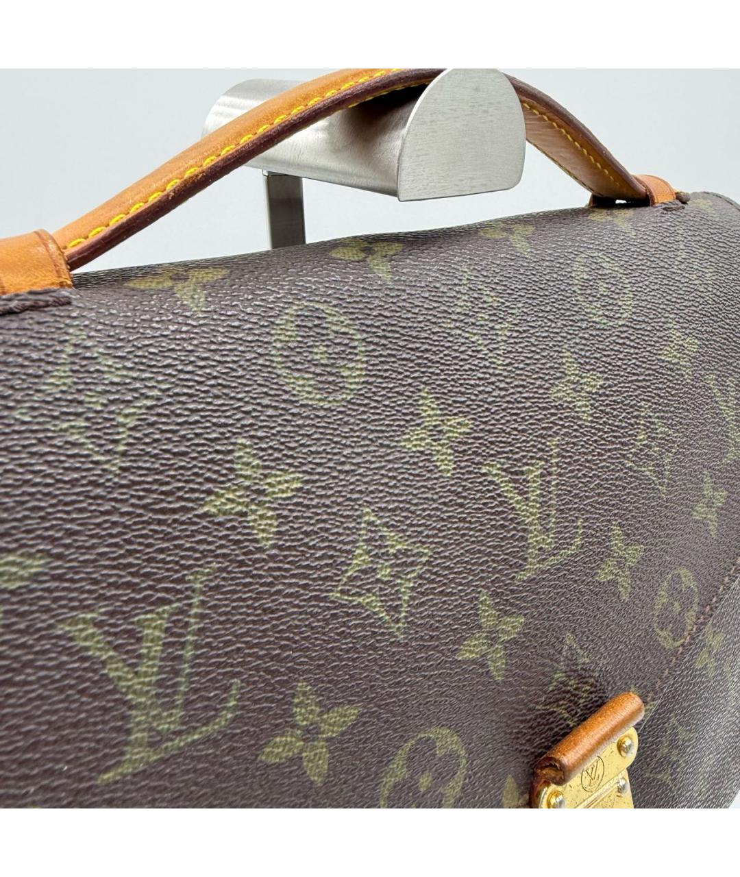 LOUIS VUITTON Кожаная сумка через плечо, фото 3