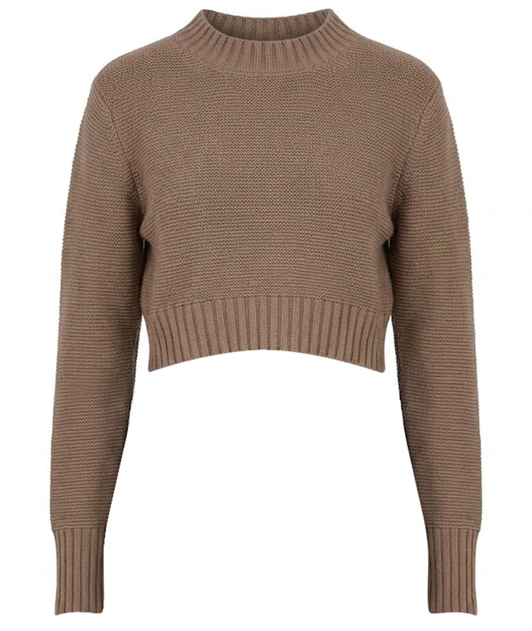 MAX MARA Бежевый кашемировый джемпер / свитер, фото 1