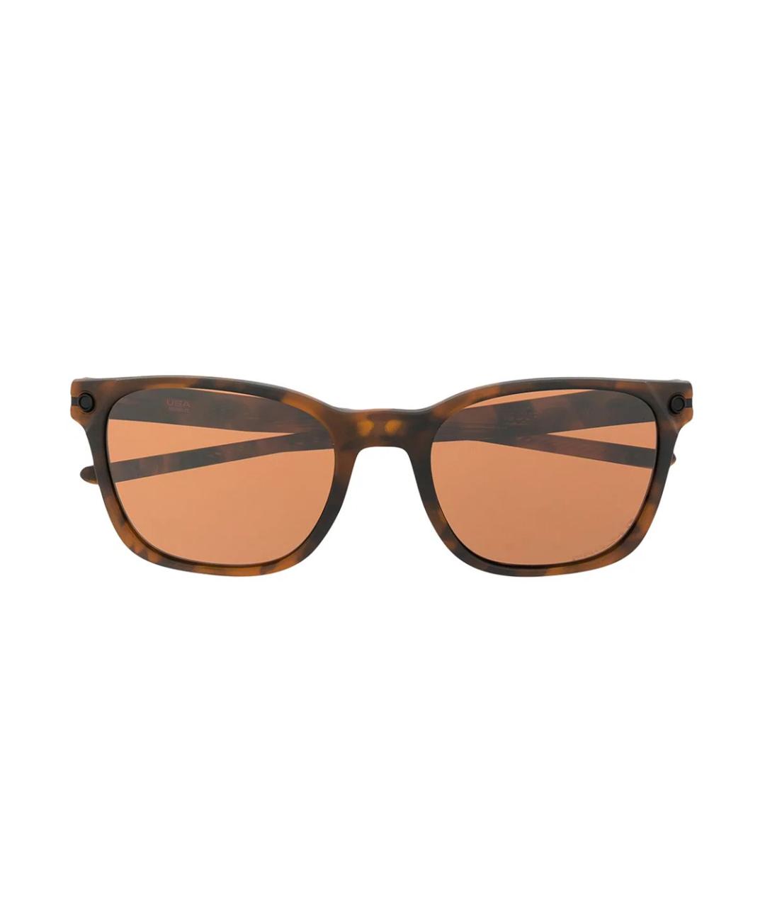 OAKLEY Коричневые пластиковые солнцезащитные очки, фото 2
