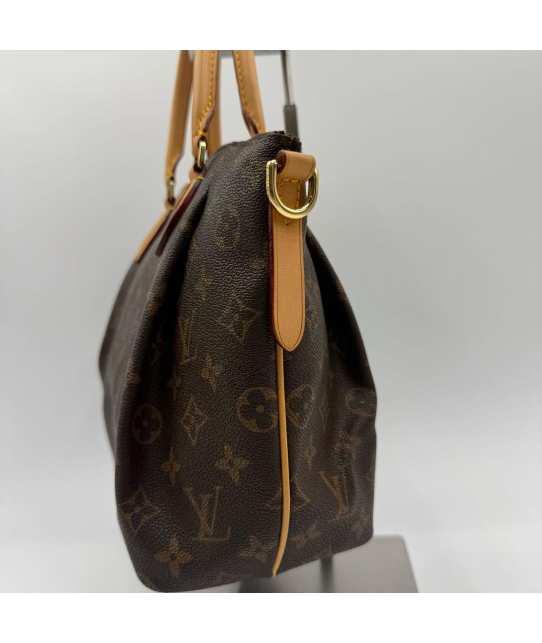 LOUIS VUITTON Кожаная сумка с короткими ручками, фото 2