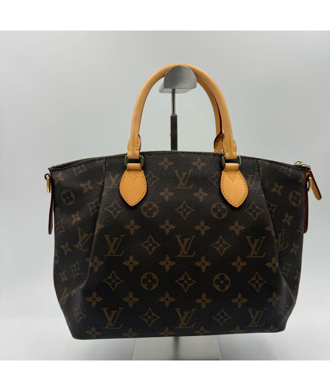 LOUIS VUITTON Кожаная сумка с короткими ручками, фото 6