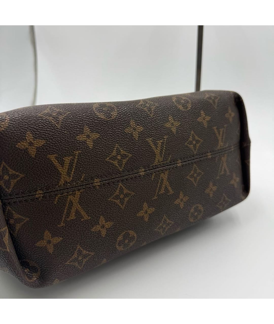 LOUIS VUITTON Кожаная сумка с короткими ручками, фото 5