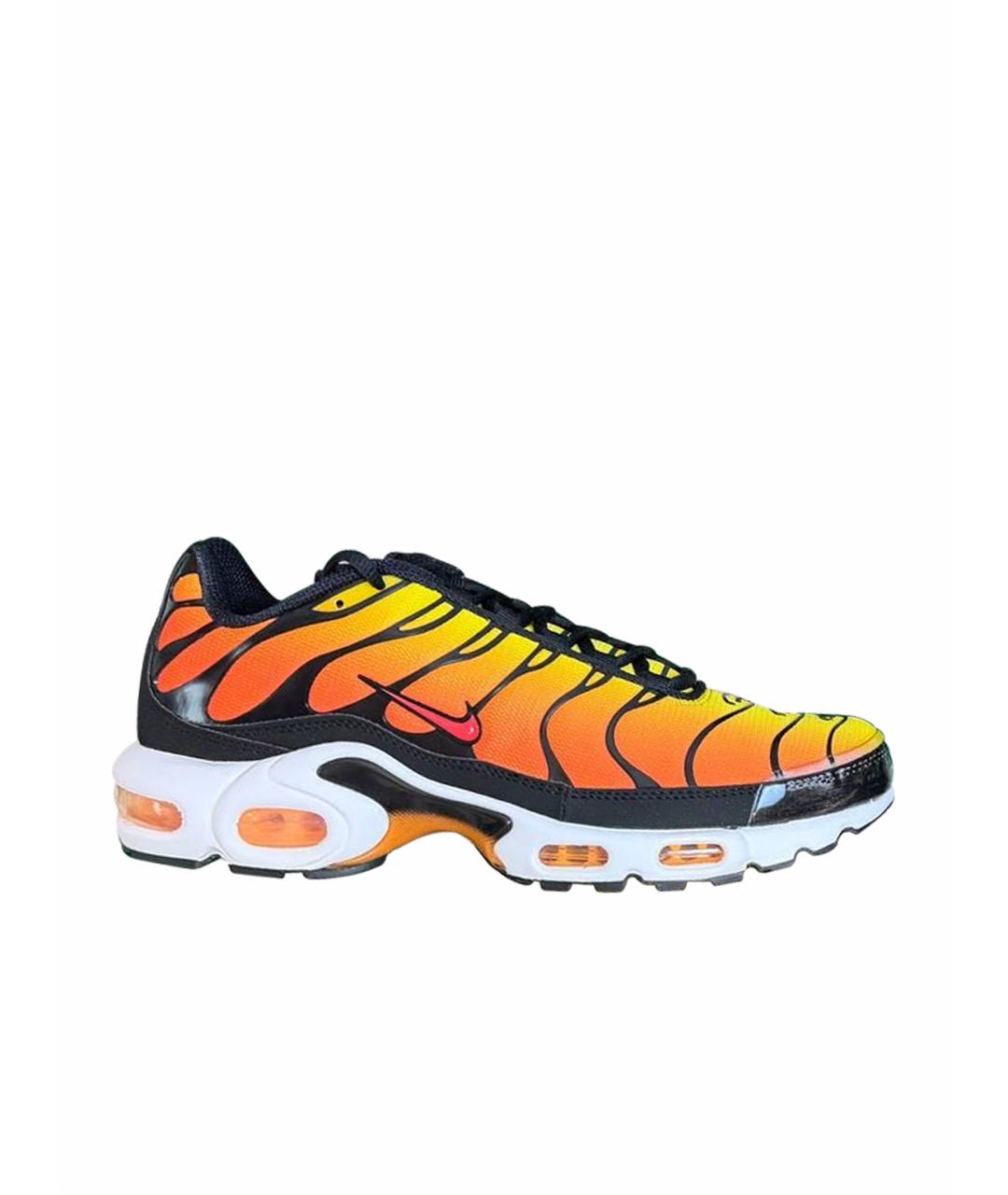 NIKE Оранжевые низкие кроссовки / кеды, фото 1