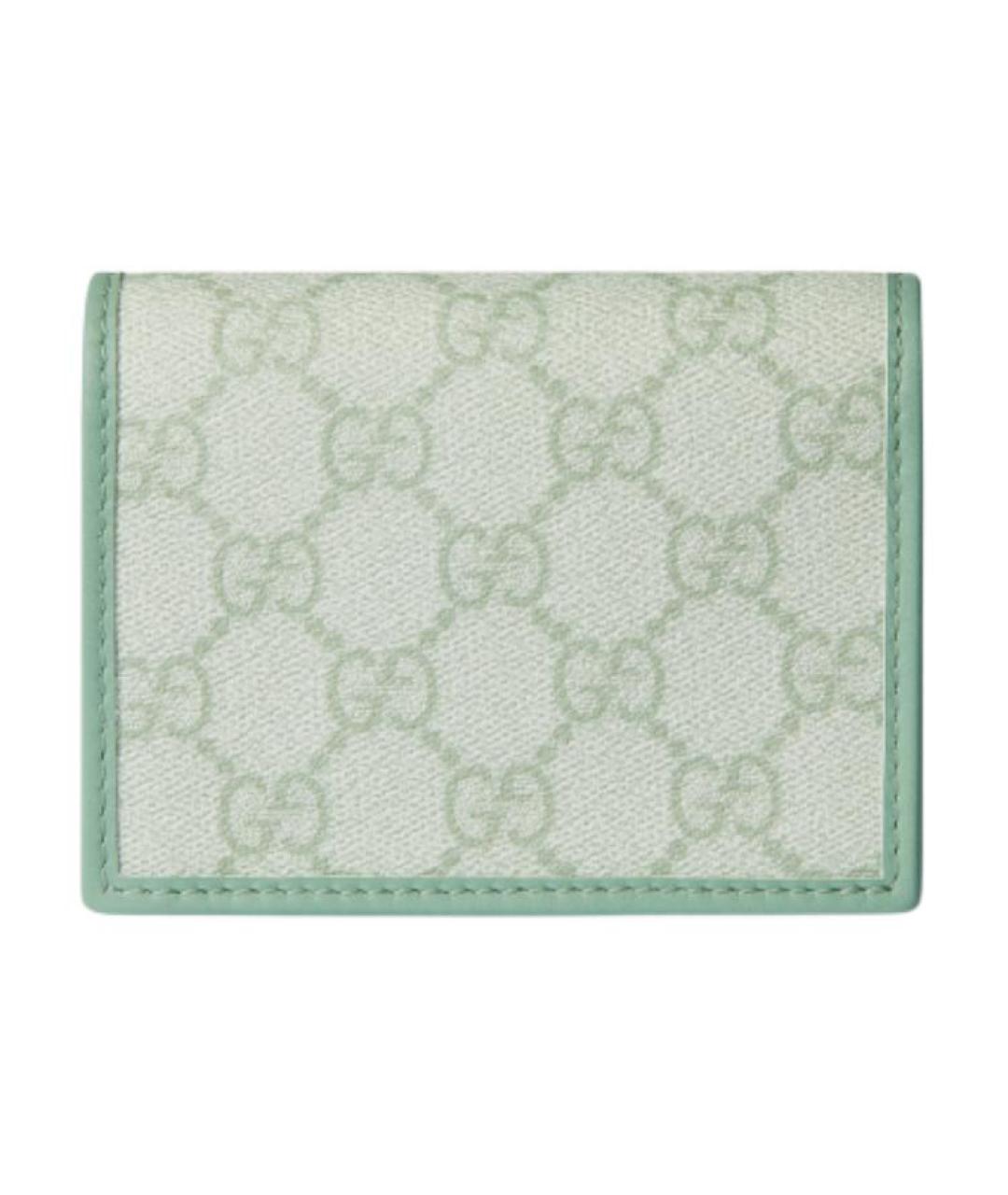 GUCCI Салатовый кошелек, фото 3