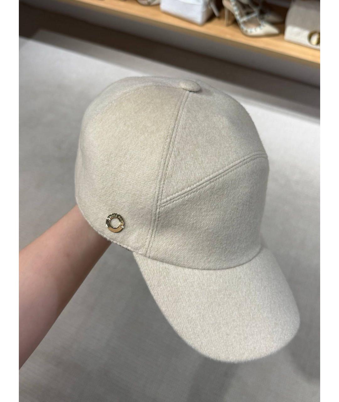 LORO PIANA Бежевая кепка, фото 3