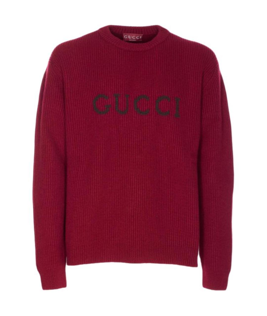 GUCCI Красный джемпер / свитер, фото 1