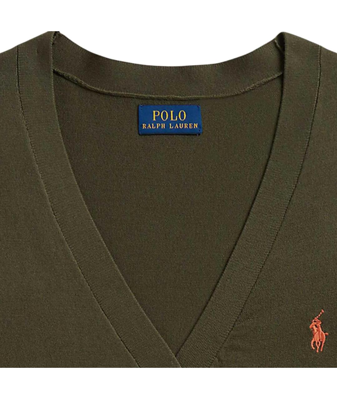 POLO RALPH LAUREN Зеленый кардиган, фото 3